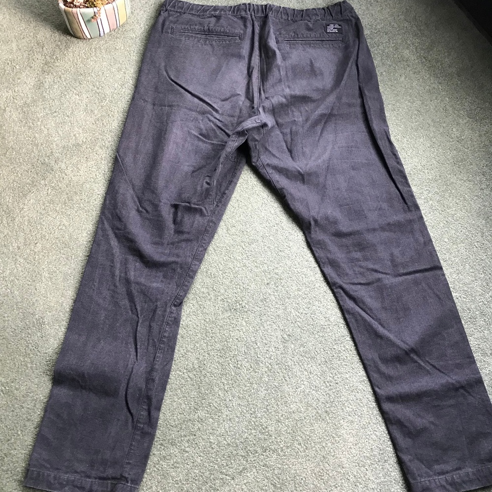 OBEY brand Traveler Slub Twill Pant DkGray/Black